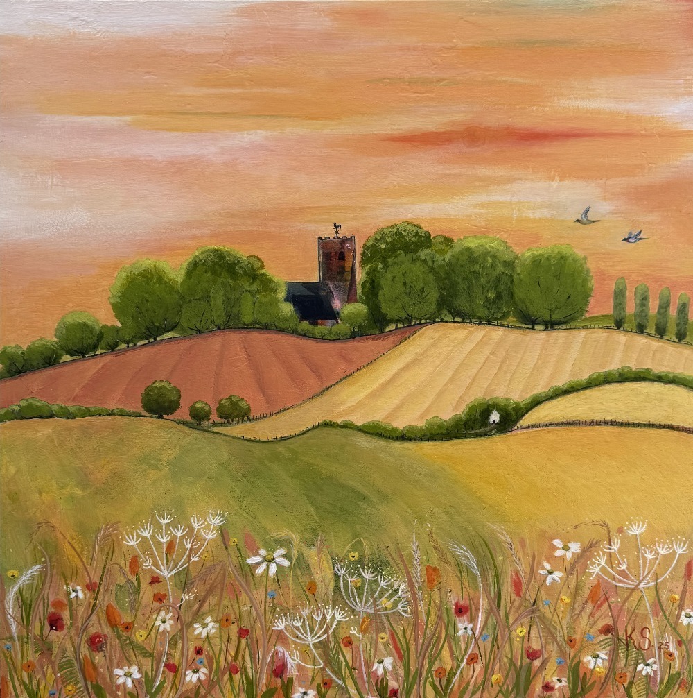 Golden Fields - Karen Sutton Art
