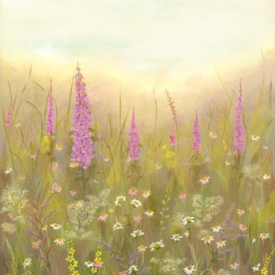 Foxglove Meadow Karen Sutton Art