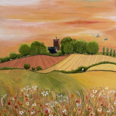 Golden Fields - Karen Sutton Art