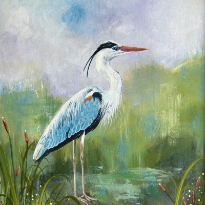 Heron Karen Sutton Art