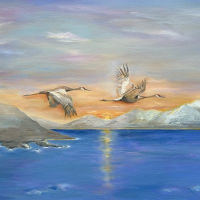 Ocean Sunset - Karen Sutton Art